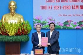 Công bố điều chỉnh Quy hoạch tỉnh Phú Thọ thời kỳ 2021-2030, tầm nhìn đến năm 2050