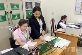 Chi bộ Phòng giao dịch Ngân hàng CSXH Tam Nông lãnh đạo nâng cao hiệu quả tín dụng chính sách