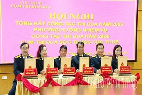 Cụm thi đua số 5 thuộc Cục Thuế triển khai nhiệm vụ năm 2026