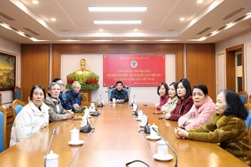 Chương trình văn nghệ chào mừng thành công Đại hội lần thứ XIV của Đảng và biểu dương người cao tuổi tiêu biểu