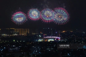 Xem pháo hoa tối 23/1 ở đâu đẹp trong chương trình mừng Đại hội Đảng?