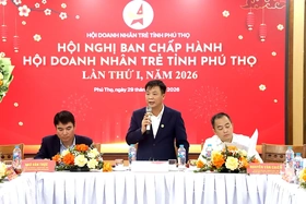 Hội doanh nhân trẻ tỉnh Phú Thọ: Chủ động, kết nối, cùng doanh nghiệp khu vực vươn tầm phát triển