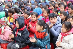 Học sinh nội trú tại các xã biên giới đất liền dự kiến sẽ được hưởng thêm chính sách