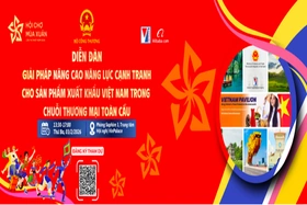 Sắp diễn ra diễn đàn nâng cao năng lực cạnh tranh cho hàng xuất khẩu