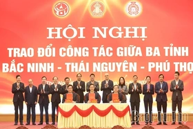 Work Exchange Conference between Bac Ninh, Thai Nguyen, and Phu Tho Provinces