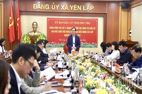 Giám sát công tác bầu cử tại đơn vị bầu cử số 6