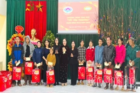 Hội Nữ doanh nhân tỉnh chung tay chăm lo Tết cho hộ nghèo