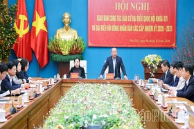 Quyết tâm tổ chức thành công cuộc bầu cử đại biểu Quốc hội khóa XVI và đại biểu HĐND các cấp