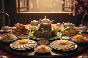 Mâm cỗ Tết chứa bao nhiêu calo?