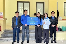 Câu lạc bộ Tình nguyện xanh tổ chức chương trình Đông ấm tại xã Lai Đồng