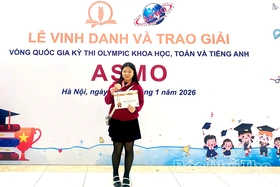 9 học sinh Trường THCS Văn Lang đạt thành tích cao tại Kỳ thi ASMO