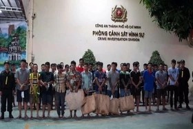 Công an Thành phố Hồ Chí Minh triệt phá các tụ điểm cờ bạc quy mô lớn