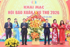 Khai mạc Hội Báo Xuân Phú Thọ 2026