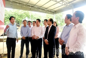 Đoàn công tác số 13, Ủy ban Bầu cử tỉnh kiểm tra công tác bầu cử tại đơn vị bầu cử số 4