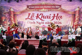 Đặc sắc Lễ Khai hạ Đình Ngòi, phường Hoà Bình