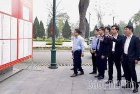 Giám sát, kiểm tra công tác bầu cử tại đơn vị bầu cử số 9