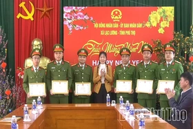 Công an xã Lạc Lương làm rõ 2 vụ việc trong thời gian ngắn