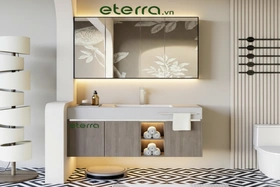 Tủ lavabo Eterra - Điểm nhấn tinh tế cho phòng tắm sang trọng