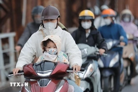 Không khí lạnh tràn xuống, Bắc Bộ chuyển rét từ đêm nay