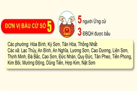 [Infographic] Đơn vị bầu cử số 5, tỉnh Phú Thọ