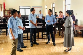 Kiểm tra, giám sát công tác chuẩn bị bầu cử đại biểu Quốc hội khóa XVI và đại biểu HĐND các cấp