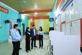 Phó Bí thư Thường trực Đảng ủy các cơ quan Đảng tỉnh kiểm tra công tác chuẩn bị bầu cử
