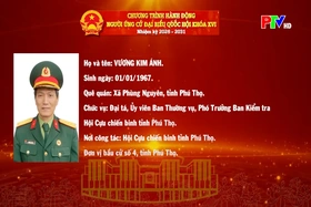Chương trình hành động ứng cử Đại biểu Quốc hội khóa XVI của đồng chí Vương Kim Ánh