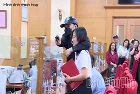 Diễn tập phương án phòng, chống tội phạm trộm, tấn công cướp tài sản ngân hàng