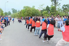 Hội thao Bệnh viện Sản Nhi tỉnh Phú Thọ chào mừng 95 năm Ngày thành lập Đoàn TNCS Hồ Chí Minh