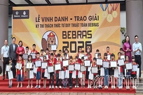 Trường Tiểu học Tân Dân có 174 học sinh đạt giải Bebras 2026