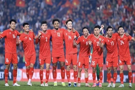 Tuyển Việt Nam áp sát Top 100 thế giới