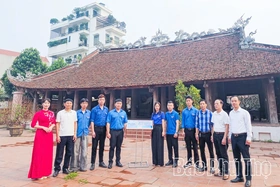 Ra mắt công trình thanh niên số hóa di tích Đình Thủ Độ