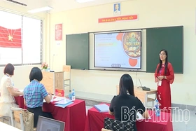 105 giáo viên khu vực Vĩnh Phúc tham gia Hội thi giáo viên dạy giỏi THCS cấp tỉnh