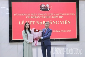 Quý I/2026: Toàn tỉnh kết nạp 1.397 đảng viên