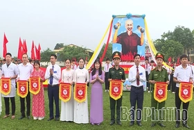 Trên 200 vận động viên tham gia Đại hội Thể dục thể thao xã Chí Tiên lần thứ I