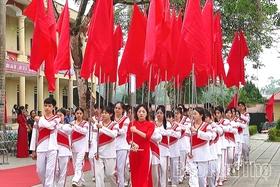 Khai mạc Đại hội Thể dục thể thao xã Chân Mộng lần thứ I