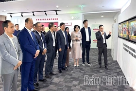 Phú Thọ đẩy mạnh hợp tác với Tập đoàn công nghệ an ninh 360 (Trung Quốc)