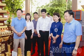 Kiểm tra công tác chuẩn bị Giỗ Tổ Hùng Vương - Lễ hội Đền Hùng năm 2026