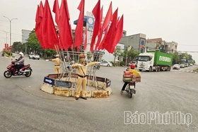Chủ động bảo đảm trật tự, an toàn giao thông dịp Giỗ Tổ Hùng Vương 2026