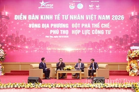 Diễn đàn kinh tế tư nhân Việt Nam 2026: Vòng địa phương Phú Thọ