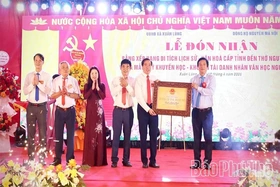 Ceremony Recognizing the Nguyen Hang Temple as a Provincial Historical and Cultural Relic