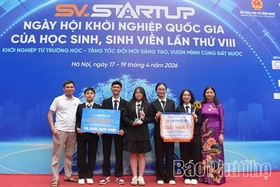 Phu Tho Wins First and Third Prizes at the National “Student Entrepreneurship Ideas” Contest
