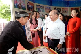 Provincial leaders visit and encourage units participating in the 2026 Cultural Camp