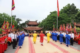 Nghi thức tế lễ Giỗ Đức Quốc Tổ Lạc Long Quân