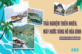 Trải nghiệm thiên nhiên, mây nước vùng hồ Hòa Bình