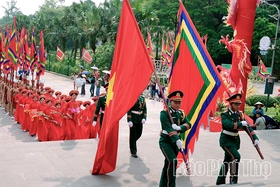 Tổng duyệt lễ dâng hương tưởng niệm các Vua Hùng