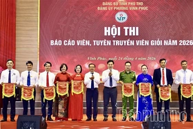 Hội thi Báo cáo viên, tuyên truyền viên giỏi phường Vĩnh Phúc