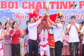 Xã Tiên Lương vô địch Giải Bơi chải tỉnh Phú Thọ năm 2026