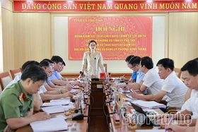 Giám sát 4 chuyên đề đối với Ban Thường vụ Đảng ủy phường Nông Trang