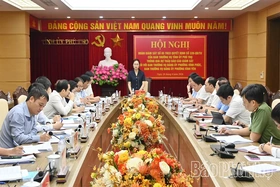 Giám sát đối với Ban Thường vụ Đảng ủy các phường Vĩnh Phúc và Vĩnh Yên